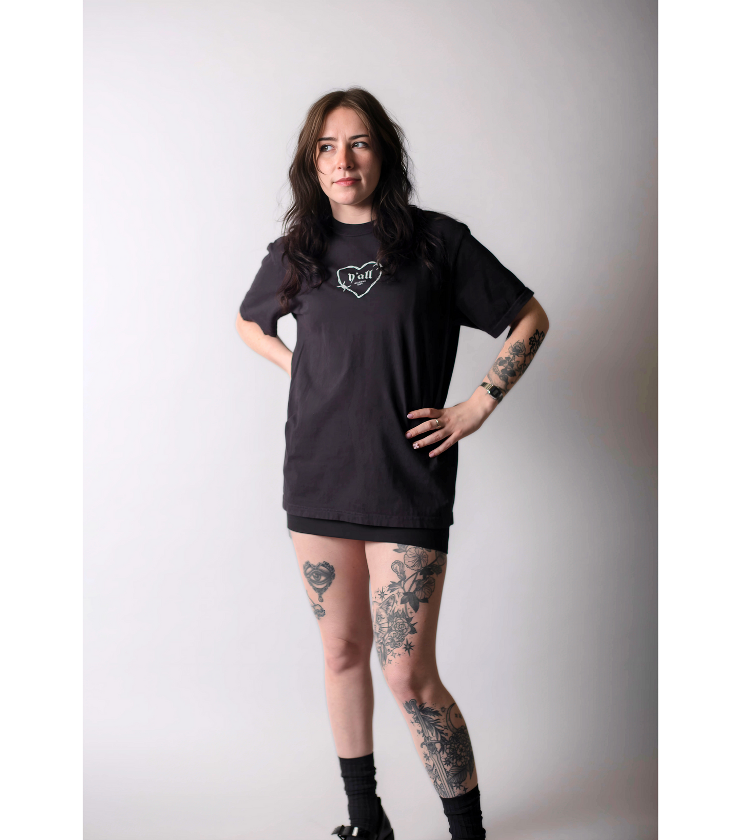 Barbed Hearts Tee